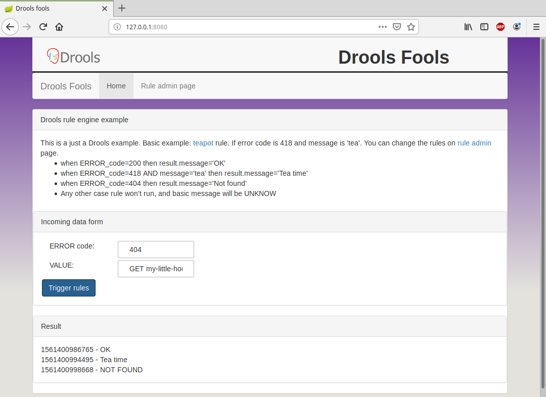 Drools fools screenshot 01